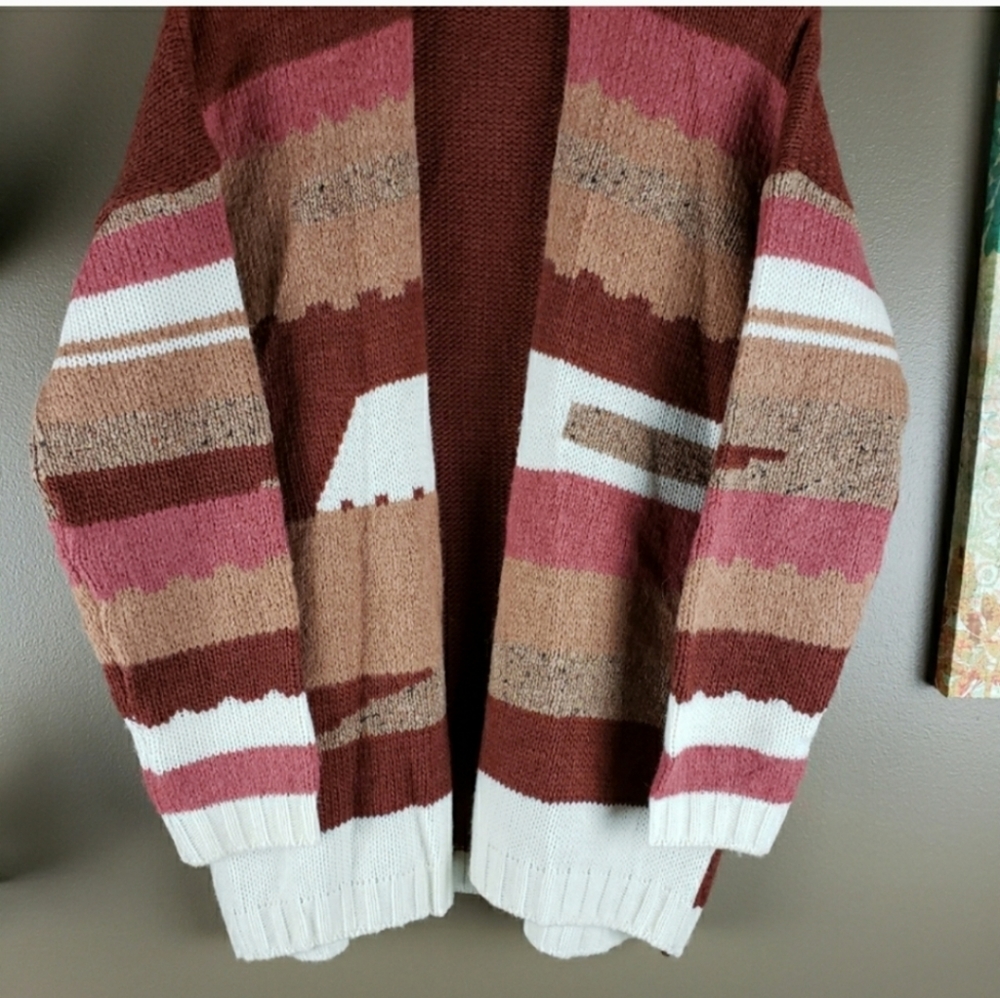 Anthropologie Elsamanda made in Italy cardigan open front sweater medium - Picture 9 of 10